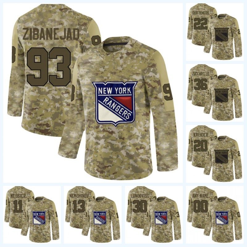 new york rangers military jersey