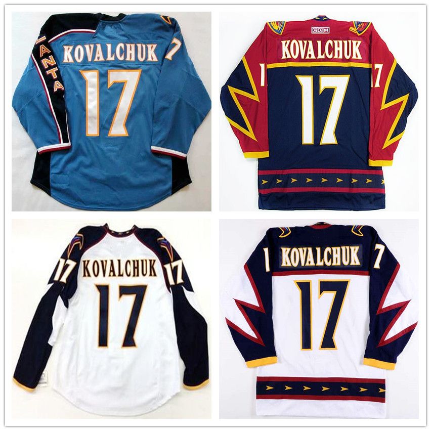 atlanta thrashers blue jersey