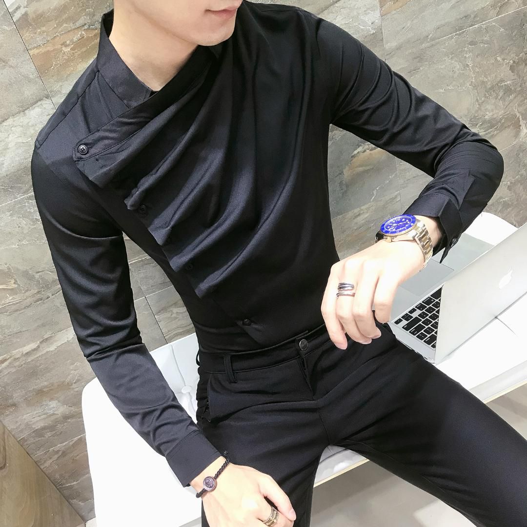 camisas para hombre slim fit