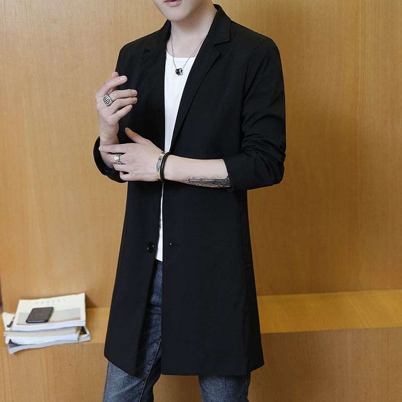 mens thin trench coat