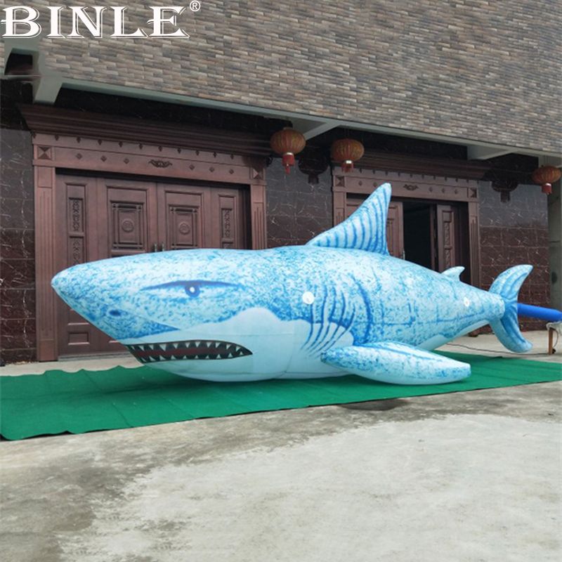 giant inflatable shark