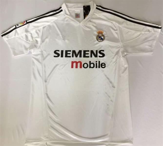 real madrid vintage jersey