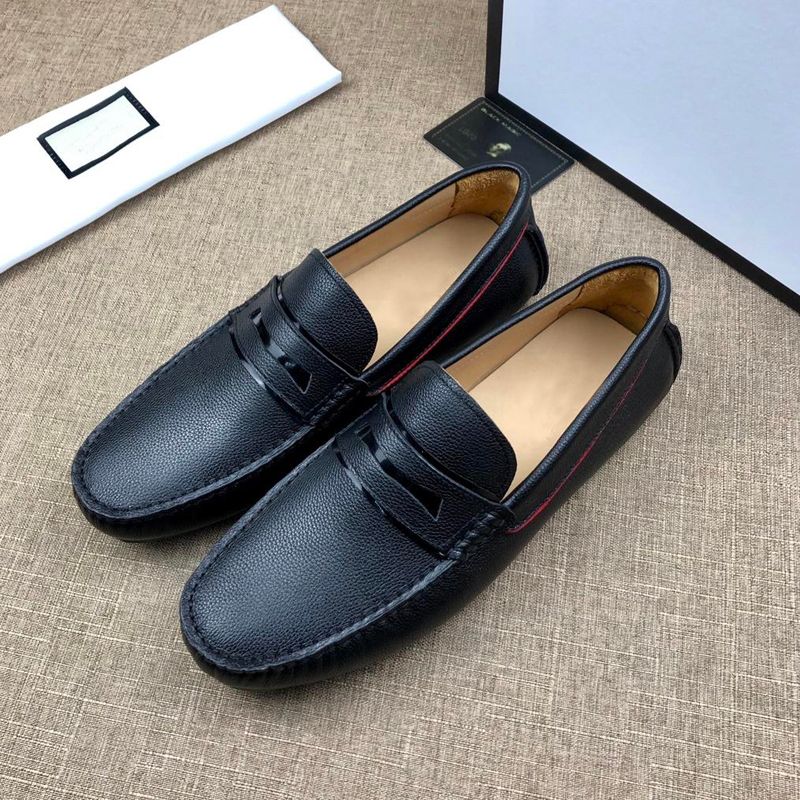 Mens Designer Loafers Driver Shoes 