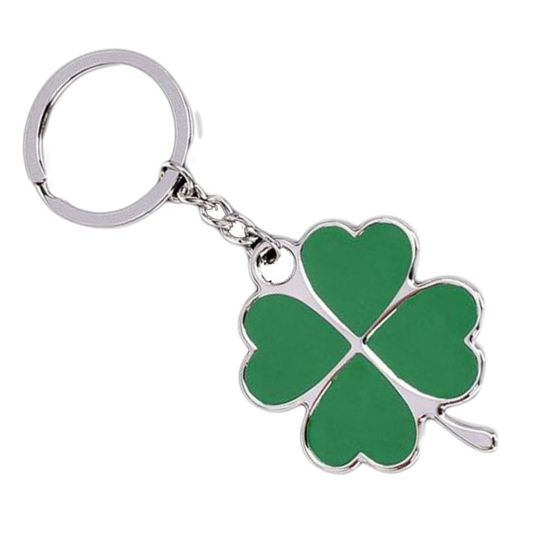 High Quality Green Leaf Keychain Fashion Creative Beautiful Four Leaf Clover Steel Lucky Key Chain Jewelry Keyring Leather Keychain Lanyard Keychain From Creativebar 0 68 Dhgate Com