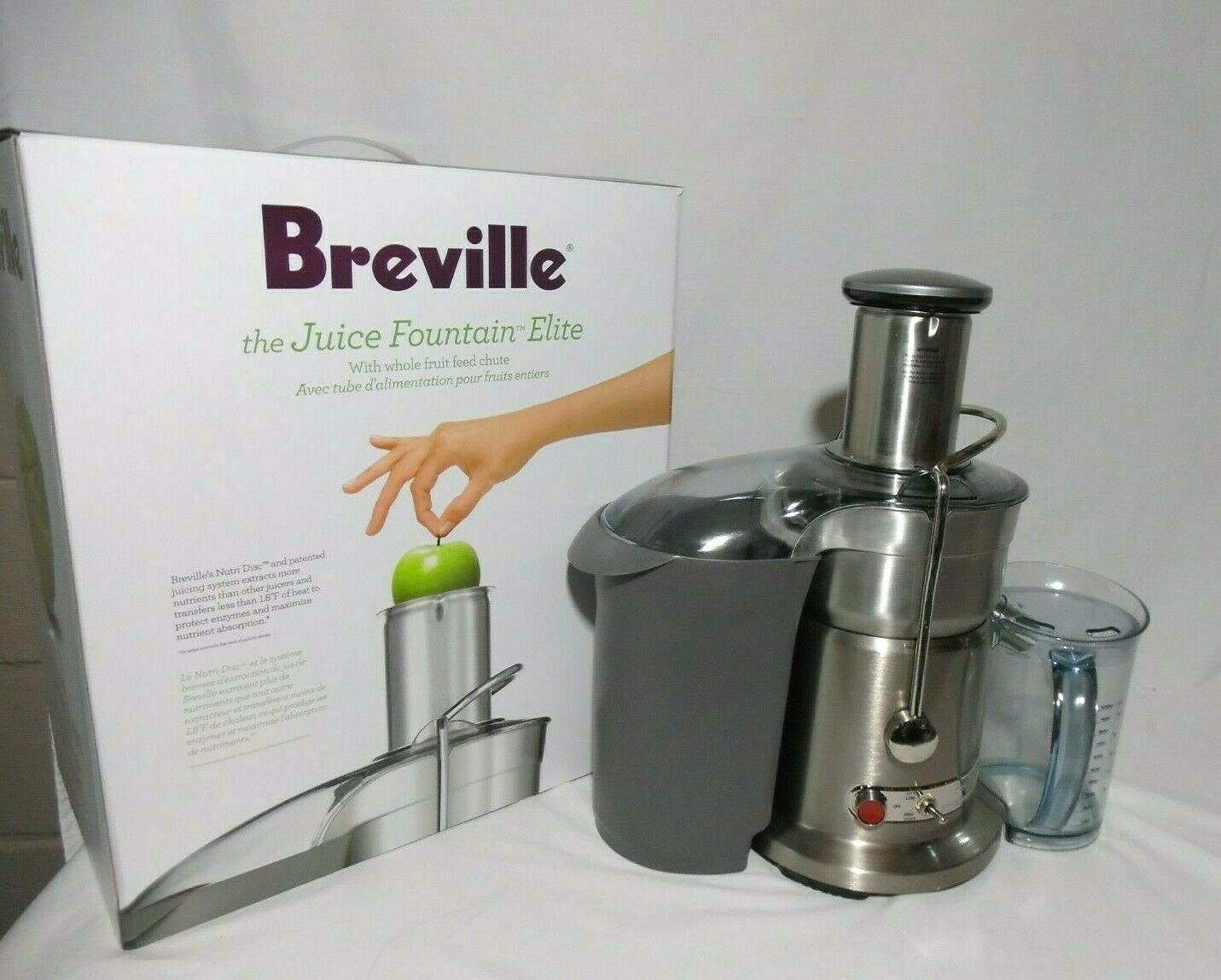 breville juice fountain cold juicer