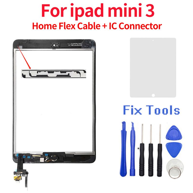 Premium Digitizer Touch Screen Panel For Ipad Air PC Tablet w/Home Button+Tools 