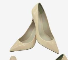 Beige 6.5cm heel