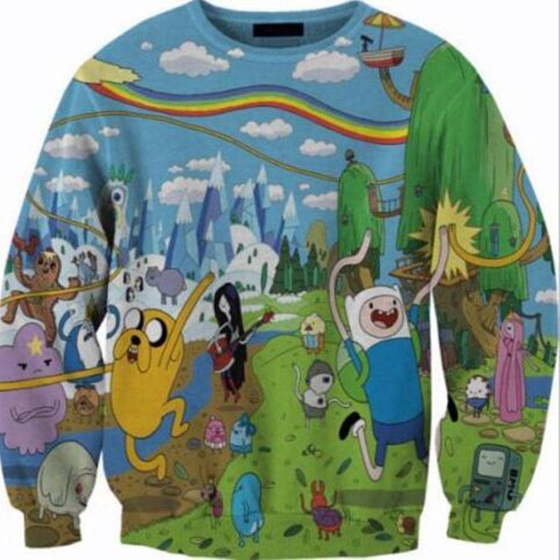 adventure time long sleeve shirt