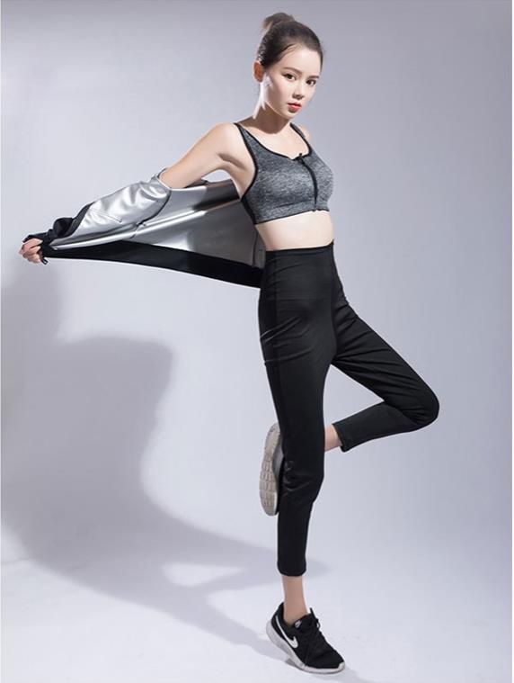 suit made of sweat pant material