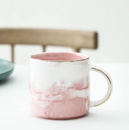 Dhl Marble Ceramic Coffee Mug Fashion Breakfast Milk Travel Lover Tea Mug Drinkware Kitchen Home Supply For Women Men Nt Cool Coffee Mugs For Sale Cool Coffee Travel Mugs From Qiansuning8 17 89
