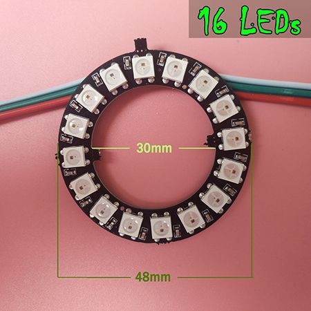 16 LED's