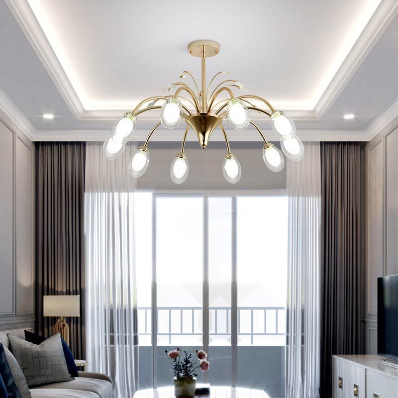 gold light fixtures for bedroom