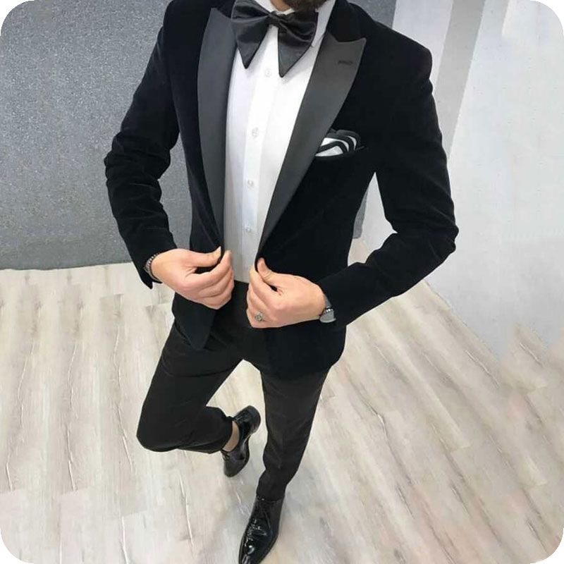 SMOKING NEGRO SKINNY FIT LMENTAL para Caballero - Trajes para Hombres Men's  Fashion