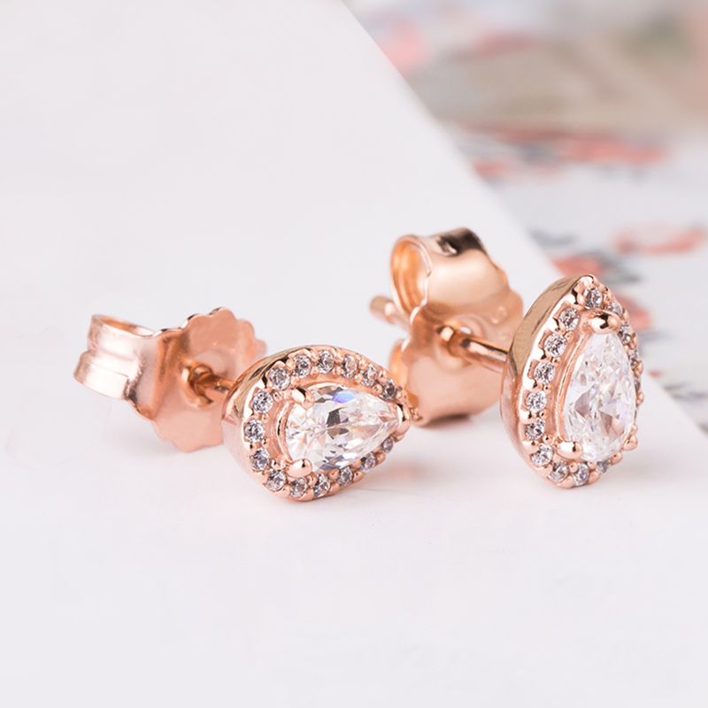 Rose Gold EARRING Women Jewelry 