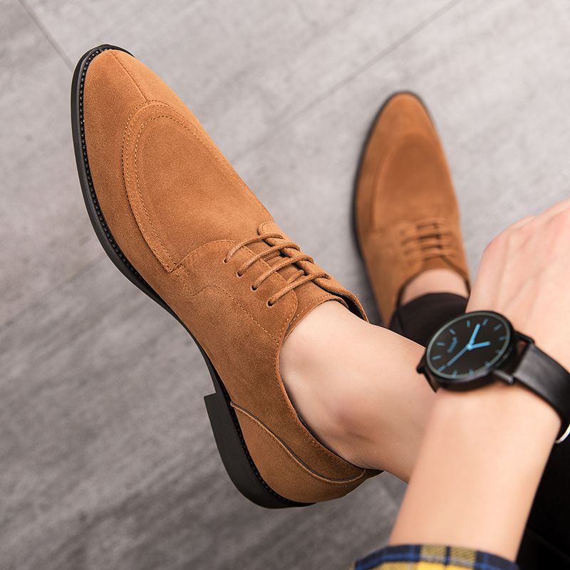 formal mens suede shoes