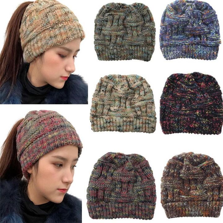 ponytail winter cap