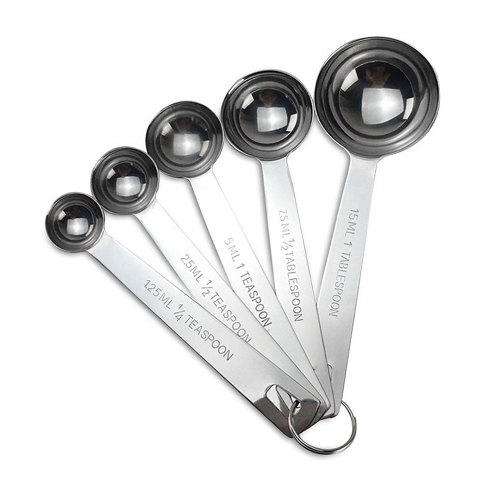 Stainless Steel Measuring Spoons Set, Small Measuring Spoon Metal Teaspoon  Measure Spoon for Dry or Liquid Ingredients (9 Pcs) 