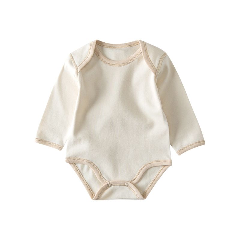 Satin Al Organik Renkli Pamuk Giyim Bebek Unisex Erkek Bebek Kiz Rompers Yenidogan Tulum Bebek Giyim Romper Tl151 41 Dhgate Comda