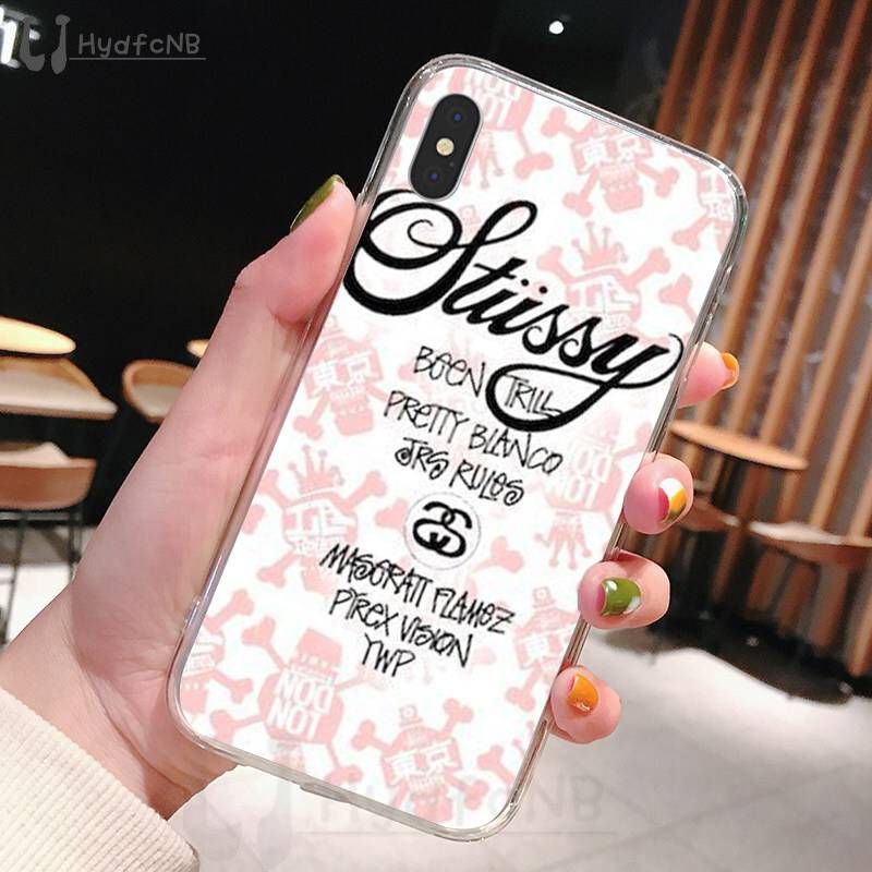 Fashion Brand Stussy Tpu Soft Silicone Phone Case Cover For Iphone 11 Pro Xs Max 8 7 6 6s Plus X 5 5s Se Xr Cover Wholesale From Lynb1 4 Dhgate Com