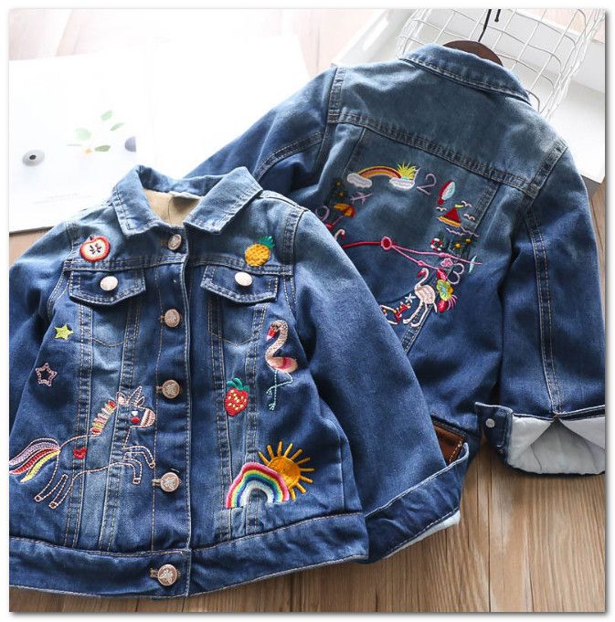 jaqueta jeans infantil customizada