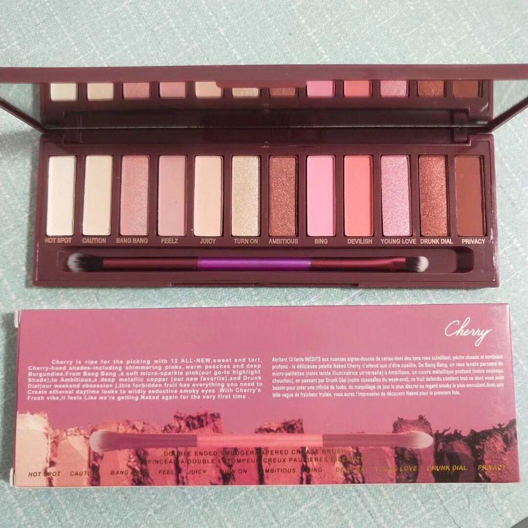 Lowest Price! 2018 Hot New Makeup Palette NUDE Cherry Eyeshadow Palette