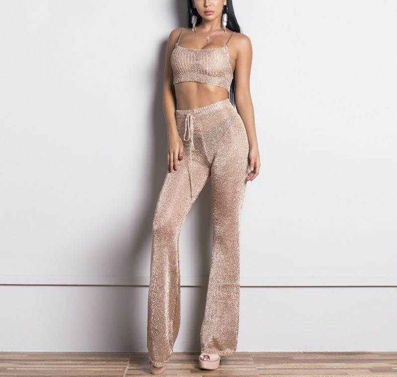gold silk jumpsuit