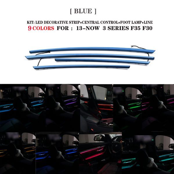 9 kleur blauw