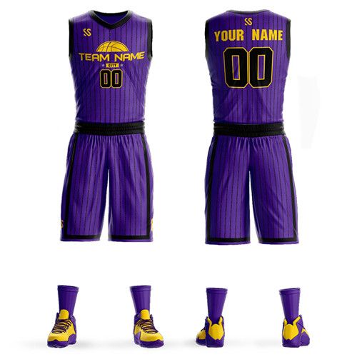 basketball jersey design purple