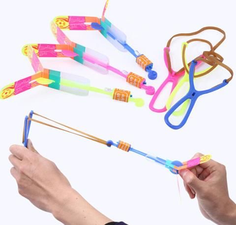 slingshot light up copter rocket