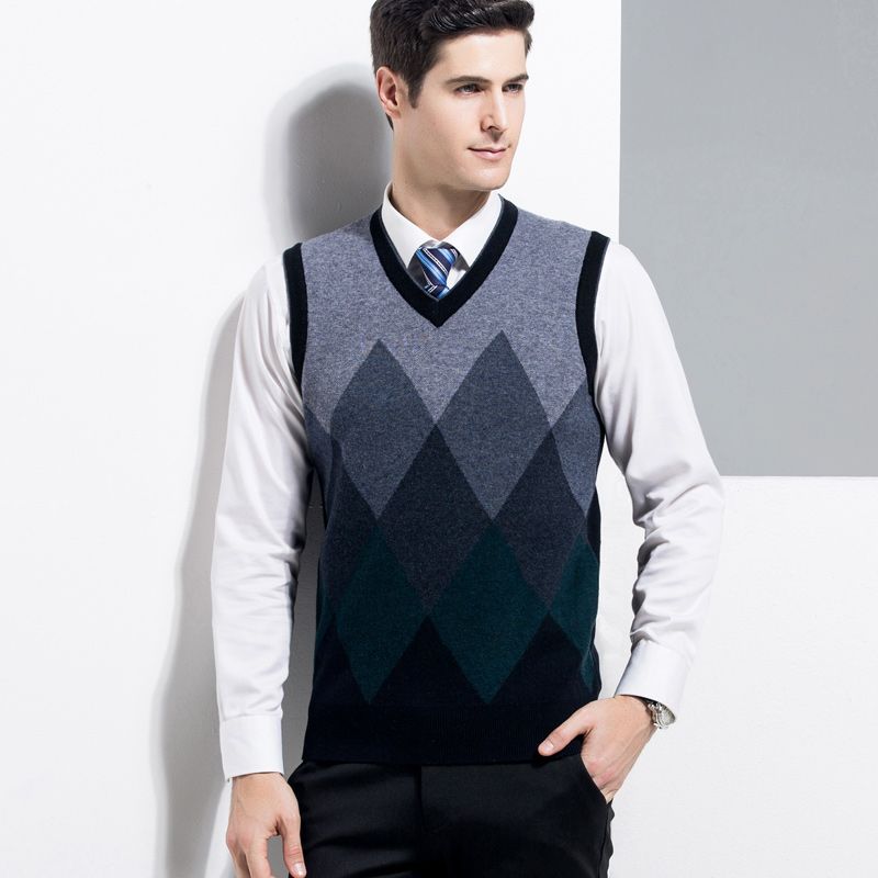 casual sweater vest
