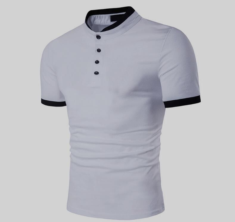 T shirt stand collar Clearance