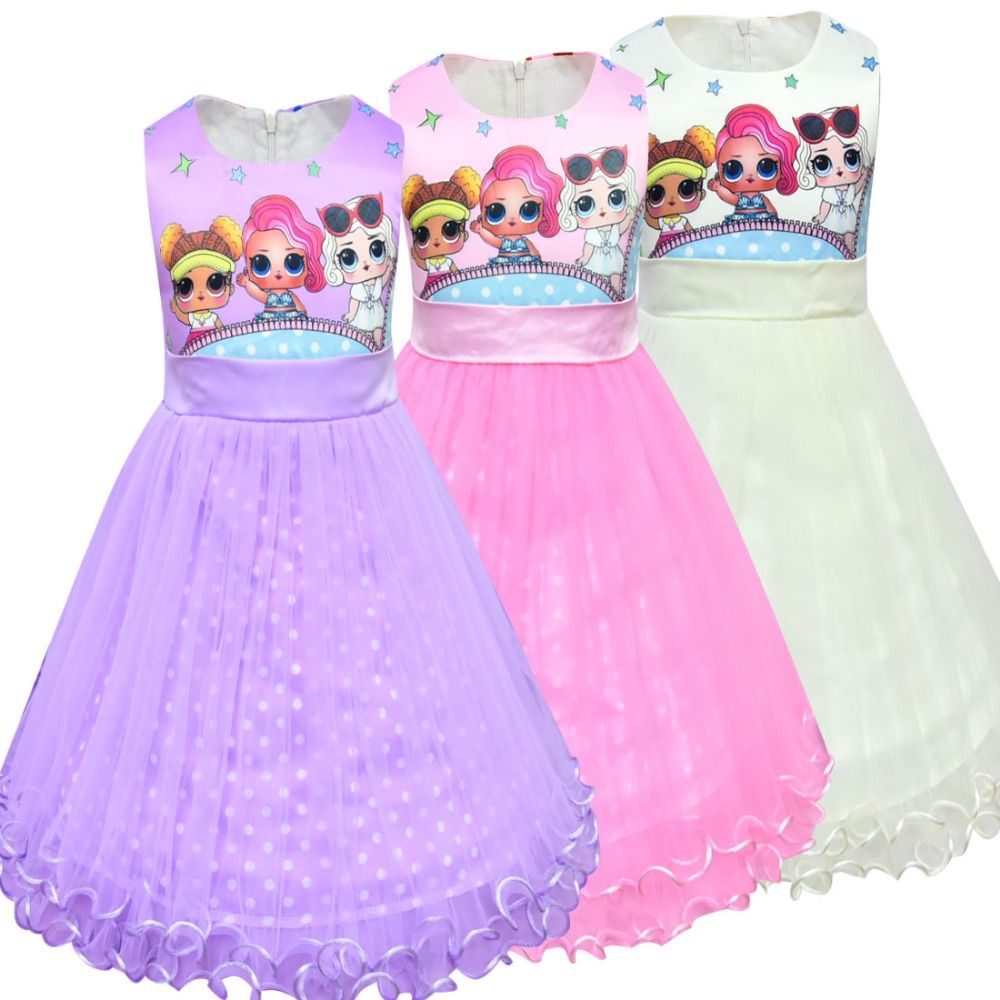 Muñecas Lol Vestidos Para Bebés Verano Vestido Elegante Y Elegante Fiesta Infantil Disfraces De Ropa Para Niños Princesa Lol Vestido Para Niñas De 25,08 € | DHgate