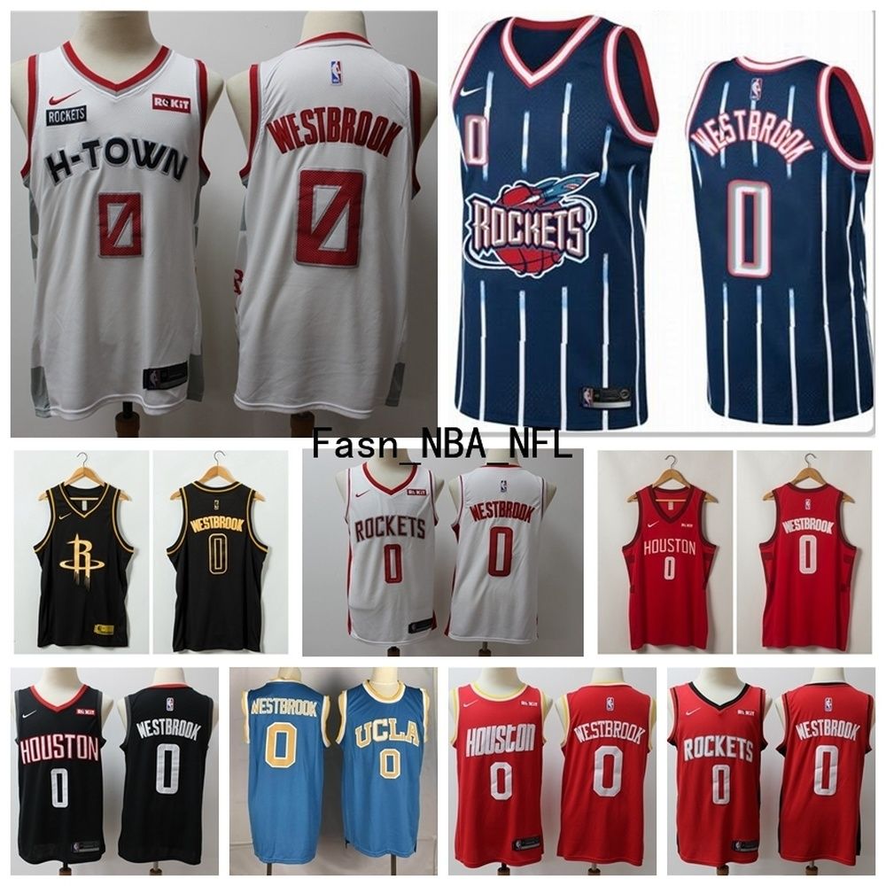 russell westbrook mens jersey