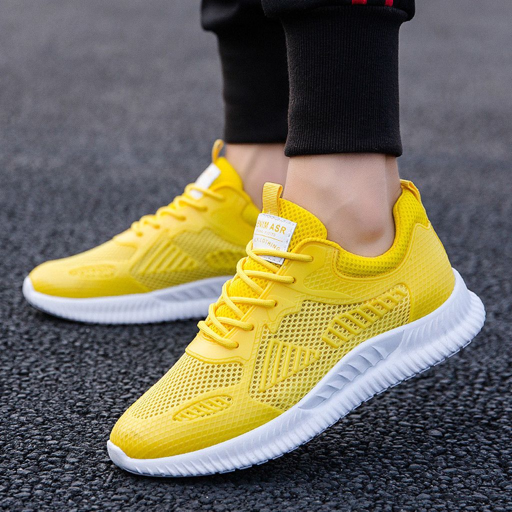 yellow sneakers men