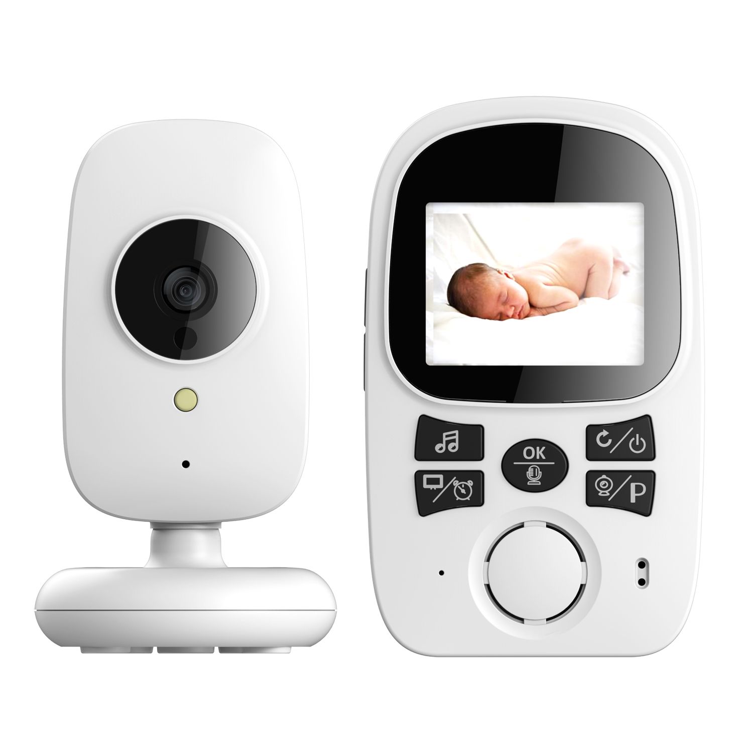 baby monitor with temperature sensor