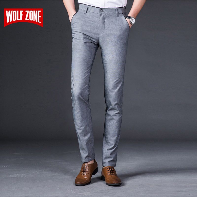 mens slim fit casual pants