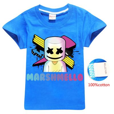 2020 Roblox Cartoon Print Baby Boy T Shirt For Kids Boys Girls T Shirts Clothes Marshmello Toddler Tops Toddler Girl T Shirts From New198 11 56 Dhgate Com - roblox t shirts marshmello