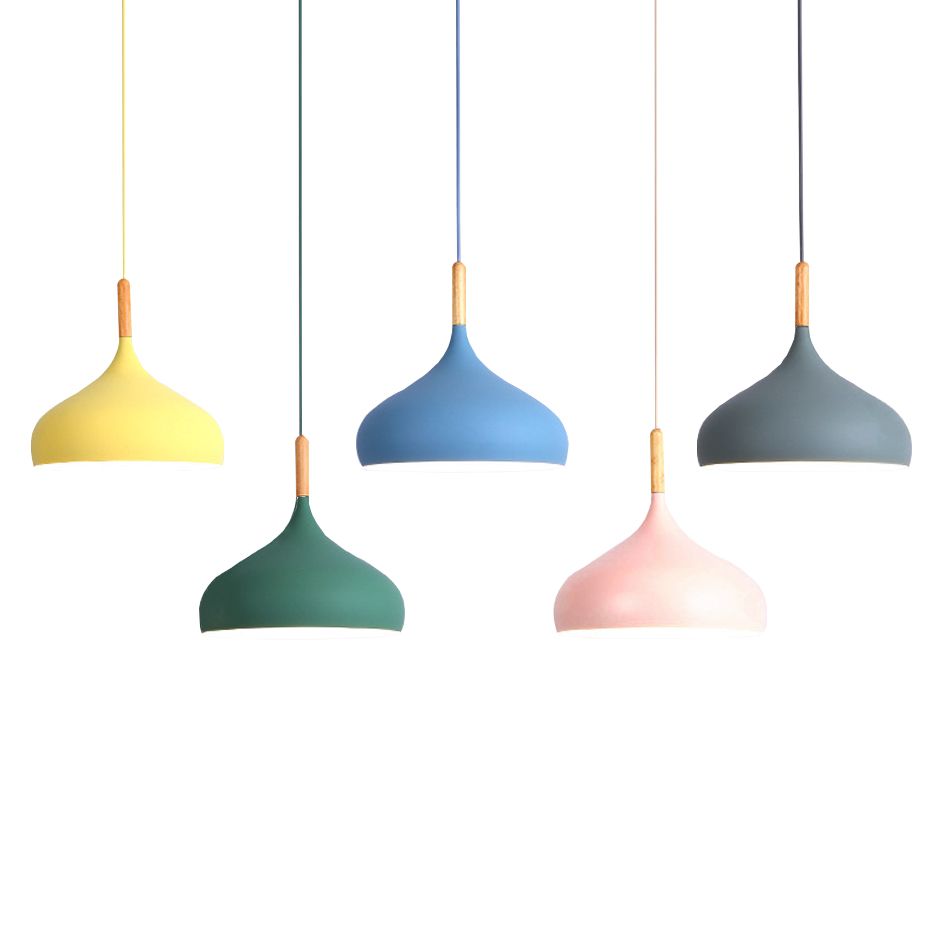 Nordic Style Multi Color Luster Pendant Lights Restaurant Wood Hanging Lighting Kitchen Light Fixtures Modern E27 Led Loft Hang Lamp From Ses888