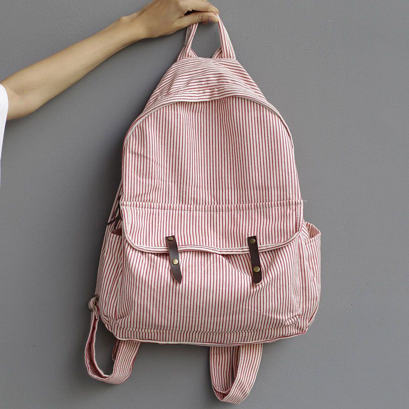 canvas back bag