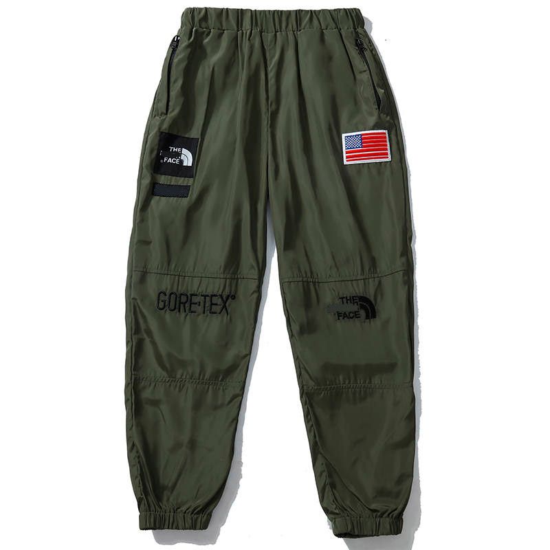 19SS Suprême famoso diseñador hombre pantalones nueva caja logo norte conjunta pantalones limitada clásico