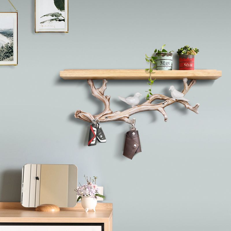 2020 Nordic Modern Staghorn Coat Hook Key Wall Hanging Shelf Creative Wall Storage Decoration Clothes Hanger Keys Holder Wall Home From Shuangyin1999 88 02 Dhgate Com