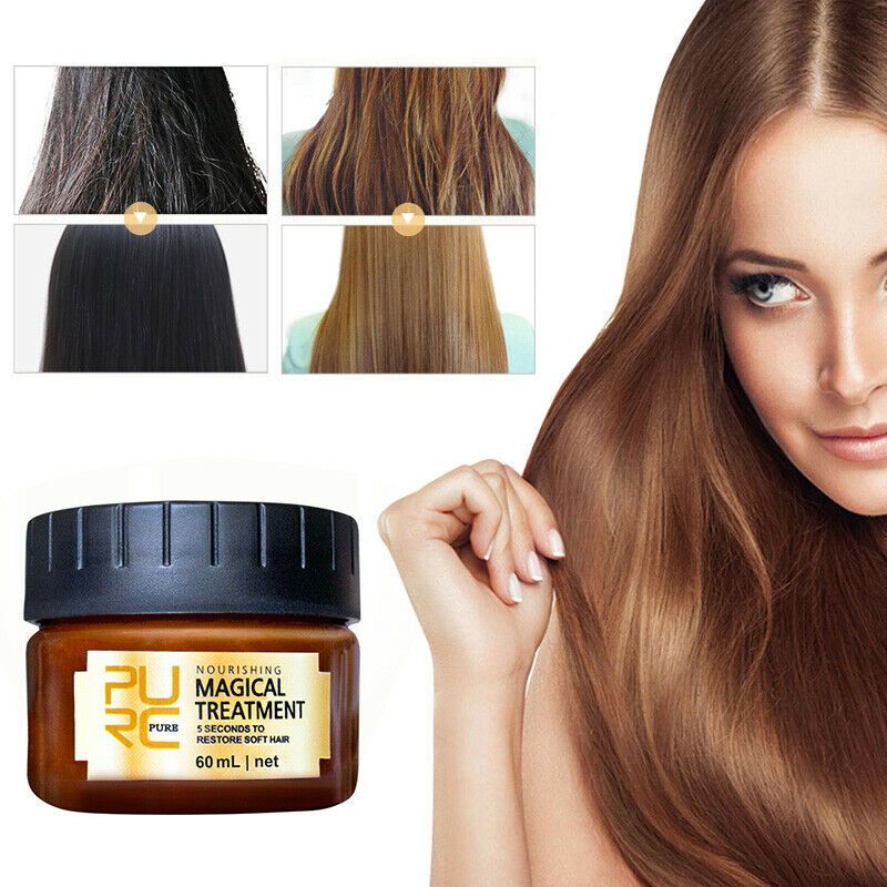 60ML PURE Hair Mask Treatment Magical Moisturizing Damage Dry Hair