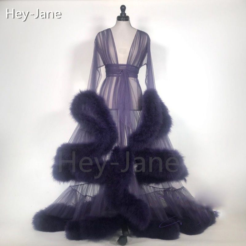 feather robe