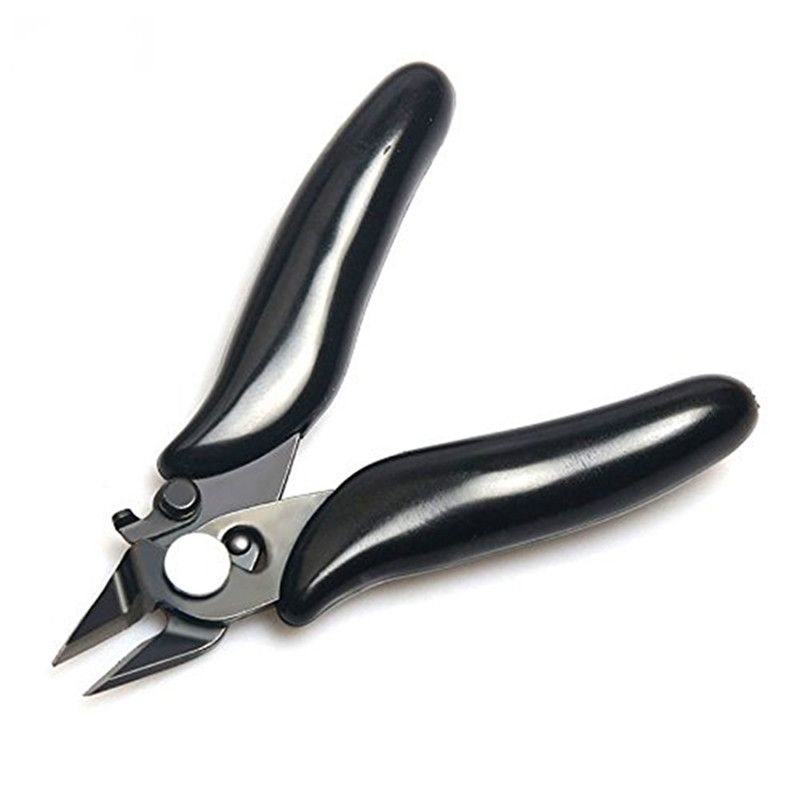 AMOYER Alicates Diagonal De 3,5 Pulgadas Mini Cortador De Alambre Alicates De Corte Peque/ño Cables Electr/ónicos Aislantes De Goma Modelo Alicates 1pc
