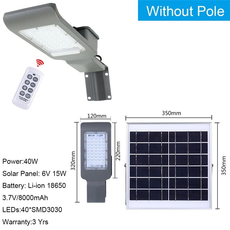 40W no pole