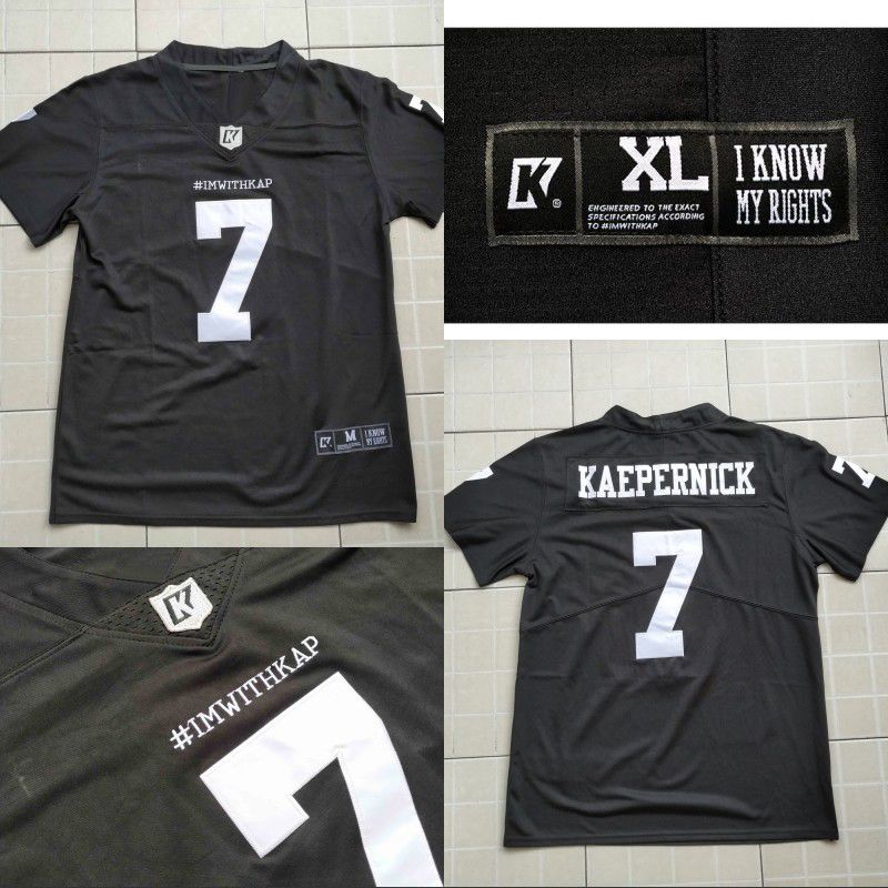 kaepernick black jersey