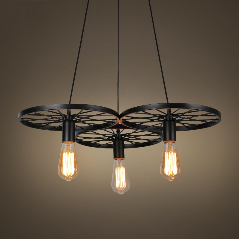 Satin Al Vintage Retro Loft Lambalari Bisiklet Tekerlegi Isiklari Sanayi Ruzgar Bar Pub Kulubu Restoran Oturma Odasi Yemek Odasi Sarkit Avize Tl423 52 Dhgate Comda