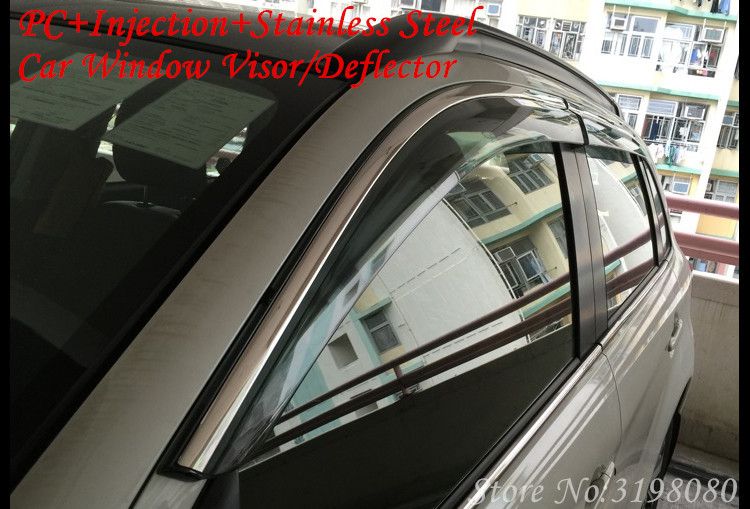 2019 For Ford Ecosport 2013 Car Deflector Window Door Visor Pc