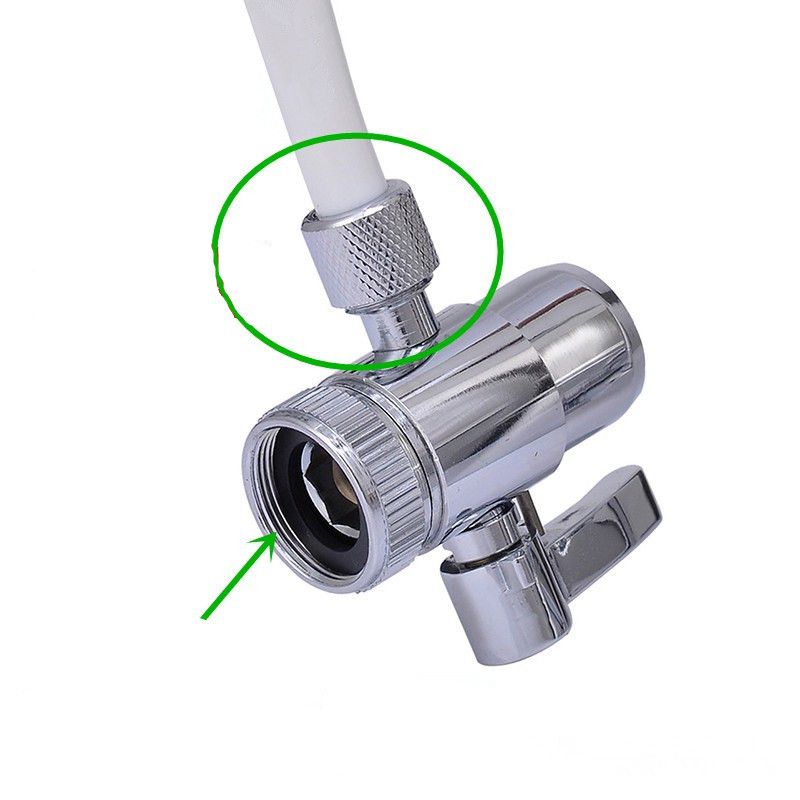 Basin Mixer Tap Kitchen Faucet Spout Diverter for Ro Water Filter Switch Valve
