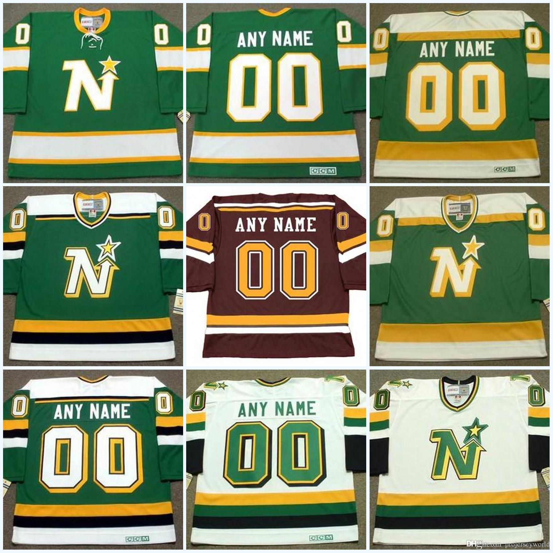 minnesota north stars custom jersey